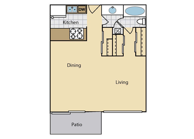 Suite A Floorplan